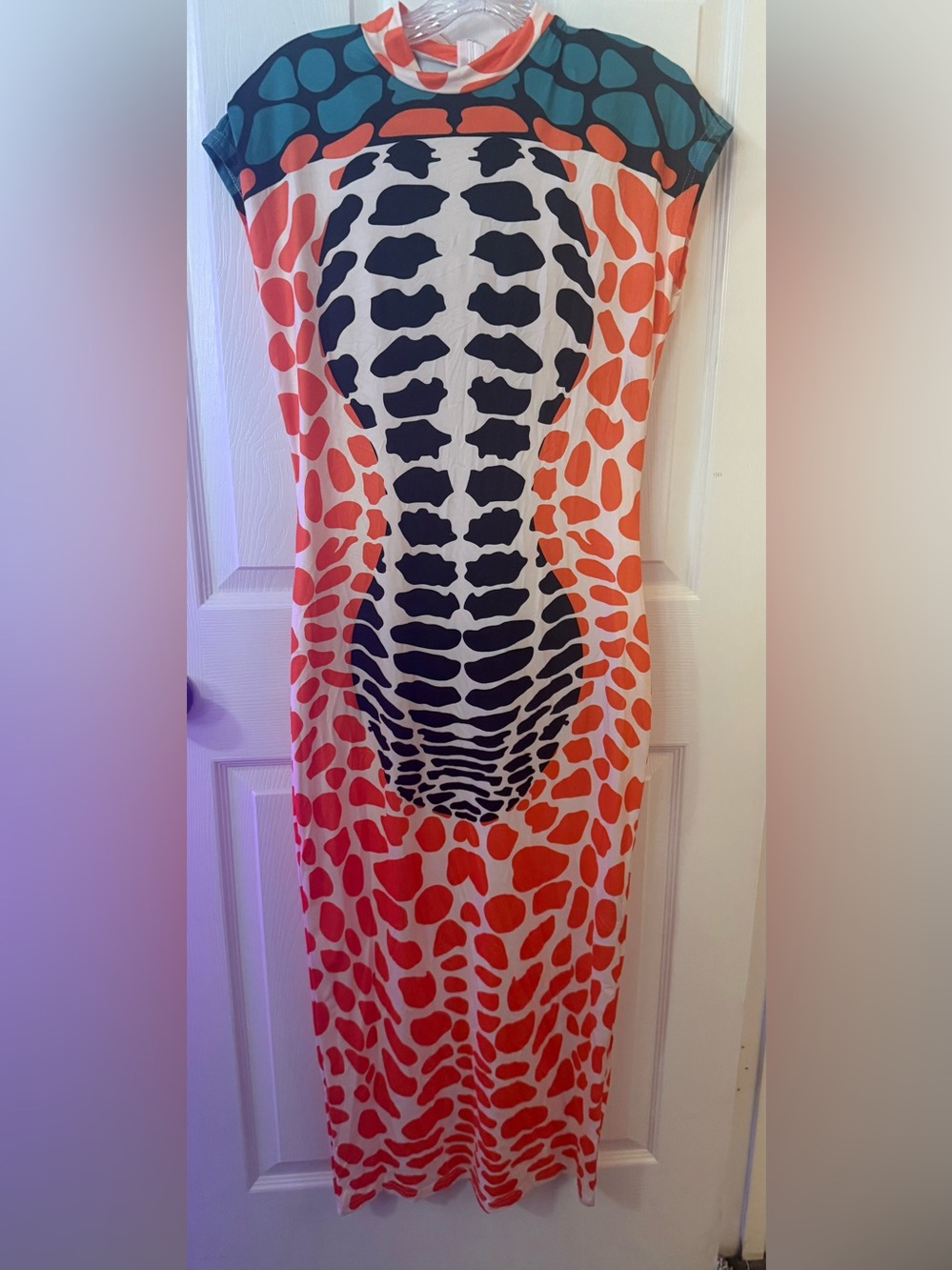 Animal Print Maxi Dress